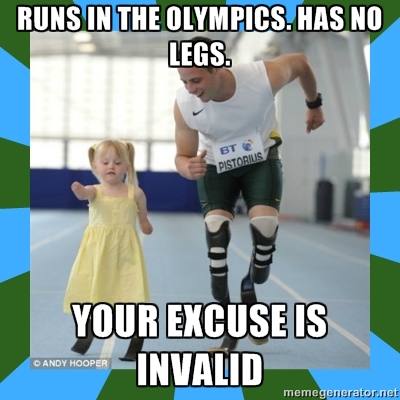 Oscar Pistorius from memegenerator.net